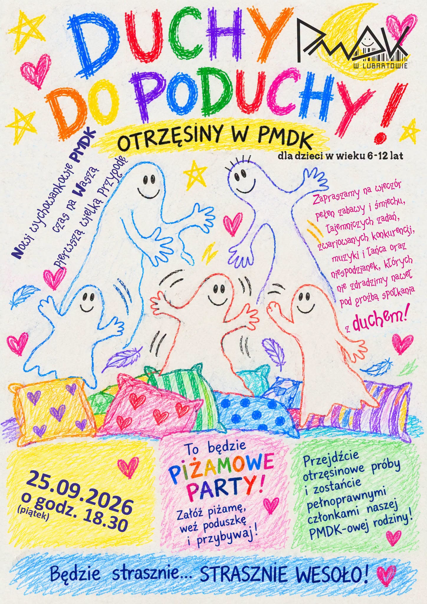 „Duchy Do Poduchy” – Otrzęsiny w PMDK